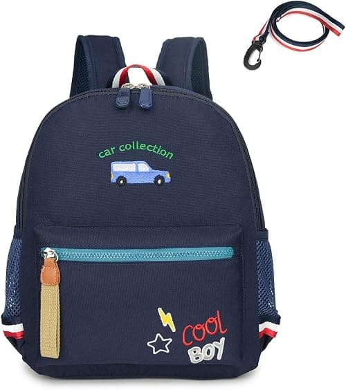 willikiva Cartoon Bus 12 Kindergarten Backpack for Kids Girls and Boys,Waterproof Preschool Toddler Backpack على Amazon.ae - متتبع الأسعار