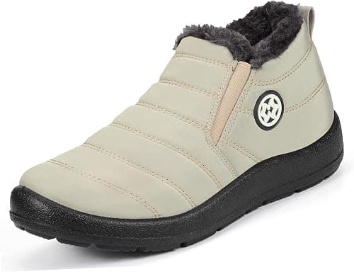 Gaatpot Women's Winter Boots Waterproof Warm Lined Snow Boots Winter Shoes Winter Short Shaft Boots Shoes on Amazon.ae - Price Tracker