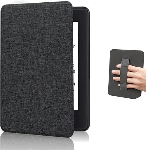 Slimshell Case with Hand Strap for 7" All-New Kindle Paperwhite 12th 2024 or Kindle Paperwhite Signature Edition 2024, Smart Protective Cover with Auto Sleep/Wake (Black) on Amazon.ae - Price Tracker