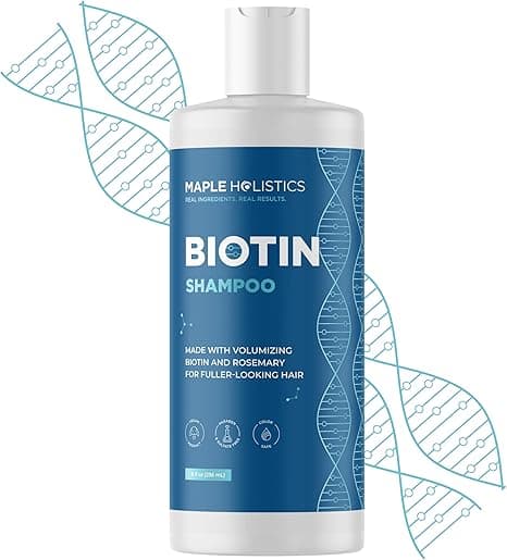 Shampoo for Thinning Hair and Hair Loss - Volumizing Biotin Shampoo for Hair Growth with Rosemary Argan Oil and Evening Primrose Oil - (236 ml (Pack of 1)) (273 mL) on Amazon.ae - Price Tracker