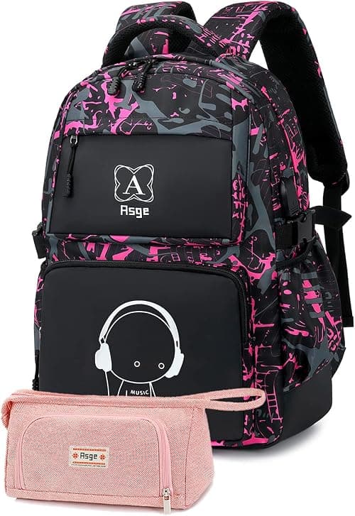 Asge Unisex-Adults Rucksack School backpack set على Amazon.ae - متتبع الأسعار