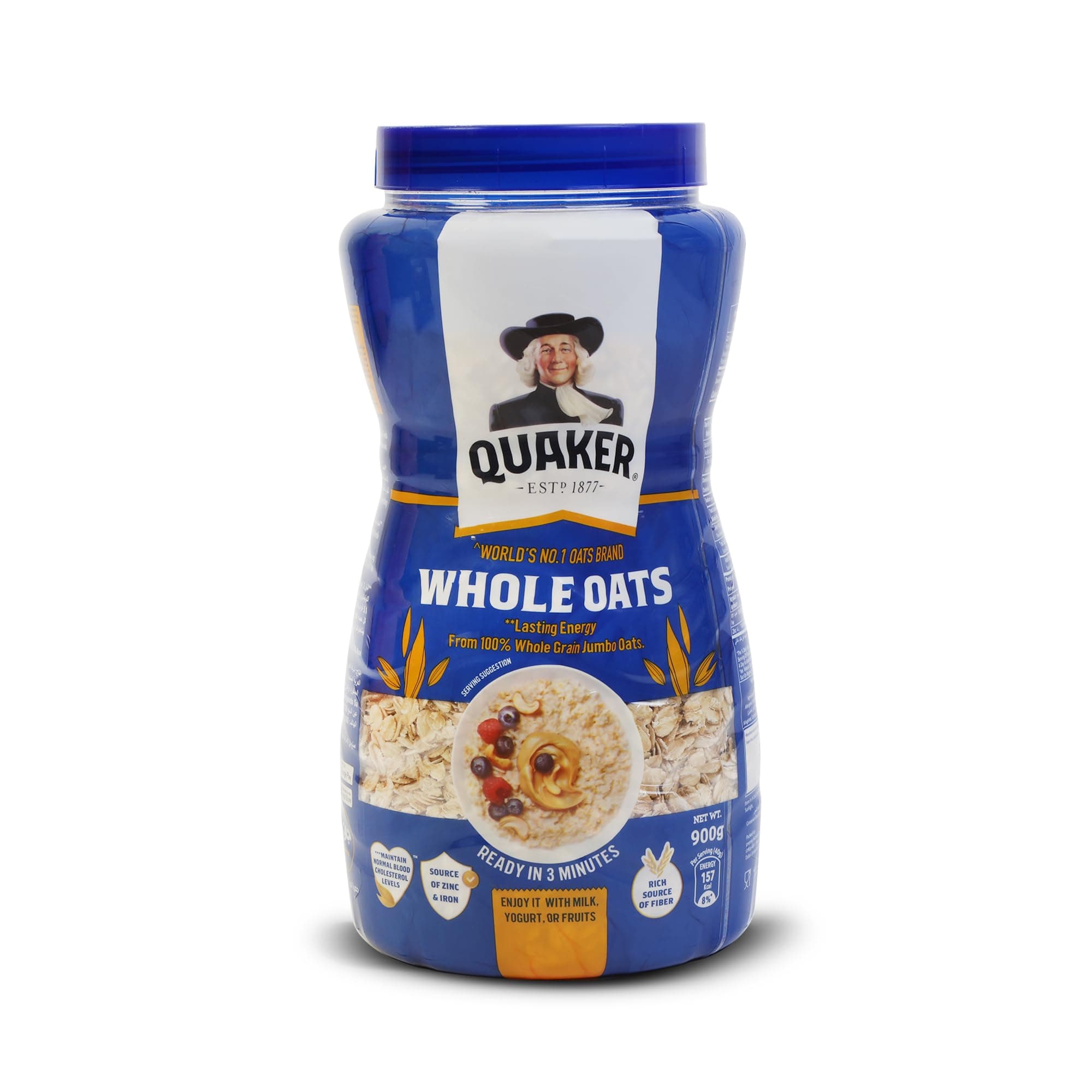 QUAKER WHOLE OATS 900 GMS PET JAR on Amazon.ae - Price Tracker