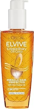L’Oréal Paris L'Oreal L'Oreal Elvive Extraordinary Oil Coconut Hair Oil 100ml on Amazon.ae - Price Tracker