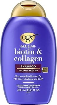 OGX Shampoo, Thick & Full Biotin & Collagen, 13oz on Amazon.ae - Price Tracker