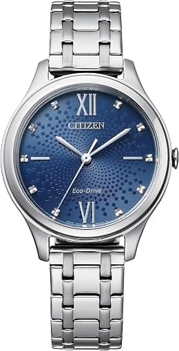 CITIZEN Women's Analogue Eco-Drive Watch with Stainless Steel Strap EM0500-73L - Amazon.ae Price Tracker