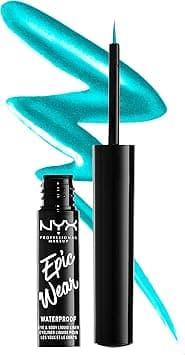 Nyx Professional MakEUp Epic Wear Metallic Liquid Liner, Teal Metal 05 on Amazon.ae - Price Tracker