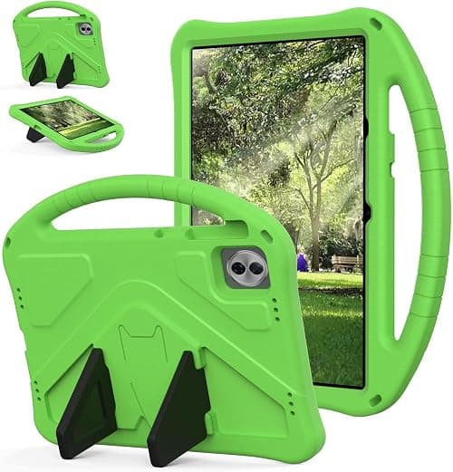 Gruattreay Shockproof Case Compatible with Honor Pad 10 12.1 Inch (2025), Lightweight EVA Kids Friendly Shockproof Protective Cover with Invisible Bracket and Handle (Green) on Amazon.ae - Price Tracker