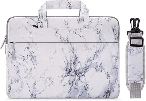 MOSISO Canvas Marble Pattern Style Laptop Shoulder Bag 13 Inch Multi MO-MBP13-Canvas-Marble-Shoulder-WT on Amazon.ae - Price Tracker