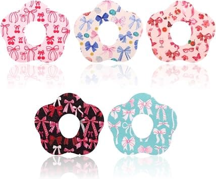 25pcs Sensor Covers for Dexcom G7, Waterproof CGM Overpatch with Holes Bow Pattern Sensor Stickers Monitor Adhesive Patches Compatible with Dexcom Accessories (5 Styles) على Amazon.ae - متتبع الأسعار