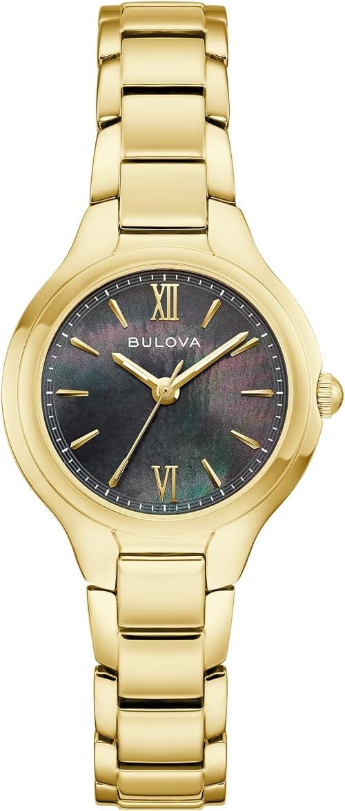 Bulova Ladies Quartz Classic, Stainless Steel Case & Mother-of-Pearl Dial on Amazon.ae - Price Tracker