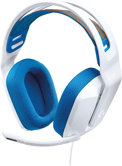 Logitech G335 Wired Gaming Headset, With Microphone, 3.5Mm Audio Jack, Comfortable Memory Foam Earpads, Lightweight, Compatible With Pc, Playstation, Xbox, Nintendo Switch - White on Amazon - Best Deal Finder