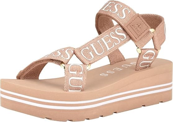 GUESS Women's Avin Wedge Sandal on Amazon.ae - Price Tracker