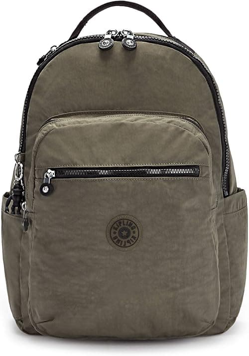 Kipling Women's Seoul 15" Laptop Backpack, Durable, Roomy with Padded Shoulder Straps, Built-In Protective Sleeve on Amazon - Best Deal Finder
