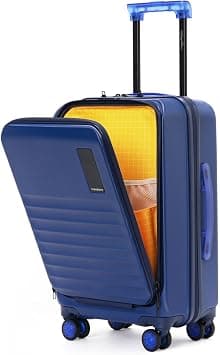 Cabin Suitcase|57cm|41 L|Polycarbonate Hardshell|TSA Lock|8 Silent Ninja Wheels|Tech Compartment for 15.6'' Laptop|Ideal for 3-5 Day Trips|Mokobara Aisle Cabin Pro Luggage on Amazon - Best Deal Finder