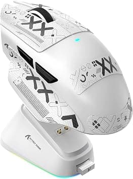 ATTACK SHARK V6 65g SUPERLIGHT Mouse with Magnetic Charging Dock, PixArt PAW3311 Gaming Sensor, 25000 DPI, 500 mAh Battery, BT/Wireless/Wired Ergonomic Mice with Thumb Rest, for Win11/Xbox/PS/Mac on Amazon - Best Deal Finder