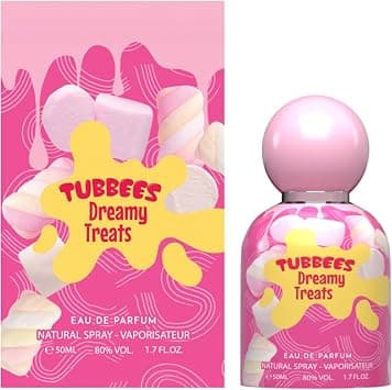Tubbees Perfume 50ML - DREAMY TREATS | Unisex Kid-Friendly Gourmand-Inspired Fragrance على Amazon.ae - متتبع الأسعار
