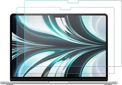 ProCase 2 Pack Transparency Screen Protector for MacBook Air 13" 2026 M5 A3449 & 13.6" M4 2025 A3240 / M3 2024 A3113 / M2 2022 A2681, Tempered Glass Film Guard on Amazon.ae - Price Tracker