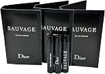 Dior Christian Sauvage Men Edp Perfume (1 Ml/003 Oz)- 3 Units - Pack of 3 - متتبع أسعار Amazon.sa