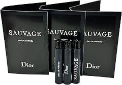 Dior Christian Sauvage Men Edp Perfume (1 Ml/003 Oz)- 3 Units - Pack of 3 - متتبع أسعار Amazon.sa