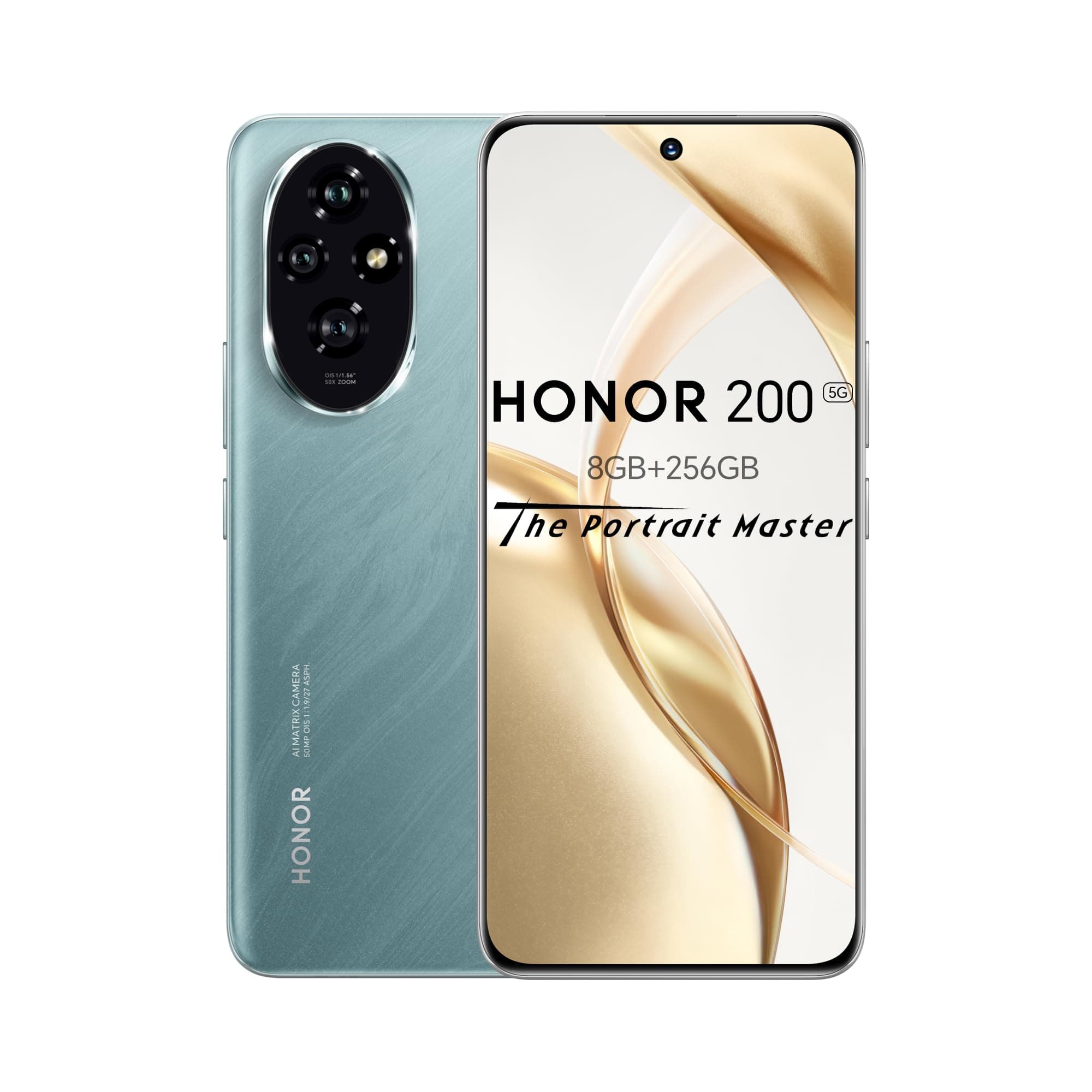 HONOR 200 5G Smartphone | 256GB ROM + 8GB RAM | 6.7" 120Hz OLED Display | 50MP Triple Camera | Snapdragon 7 Gen 3 | 5200mAh Battery | 100W Fast Charging | Dual SIM + eSIM | Android 14 (Emerald Green) on Amazon.ae - Price Tracker
