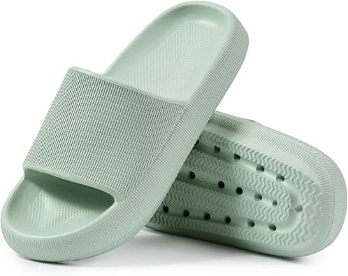 SNEGA Cloud Slides for Women - Lightweight and Comfortable | Non-Slip Soft Cushioned Thick Soles for Picky Feet | Waterproof | Easy to Clean and Quick Drying | Elastic and Durable on Amazon.ae - Price Tracker
