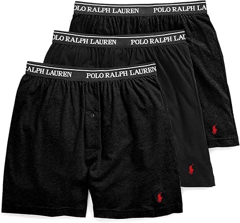 Polo Ralph Lauren Men's Classic Fit Knit Boxers 3 Pack on Amazon.ae - Price Tracker