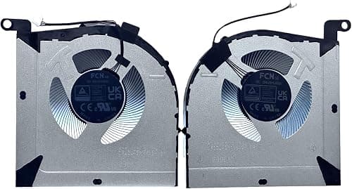 New Laptop CPU + GPU Cooling Fans for Lenovo LOQ 15IRH8 82XV, LOQ 16IRH8 82XW PN: DFSCL42P165934, DFSCL42P065934, BN8509S2H-001P, BN8509S2H-000P, BAPA0908R2HY002, DC 12V 0.6A on Amazon.ae - Price Tracker