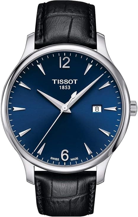 Tissot mens Tradition Stainless Steel Dress Watch Silver T0636101604700 on Amazon.ae - Price Tracker