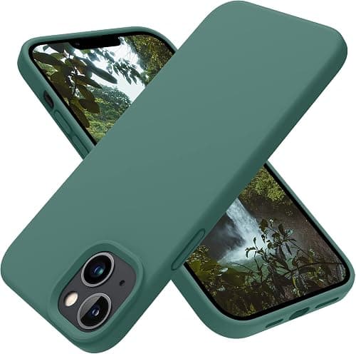 OTOFLY Designed for iPhone 14 Plus Case, Silicone Shockproof Slim Thin Phone Case for iPhone 14 Plus 6.7 inch (Pine Green) على Amazon.ae - متتبع الأسعار