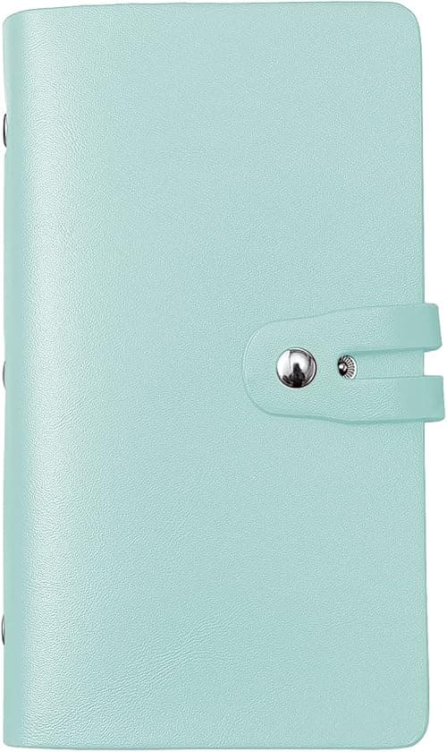 RFID Credit Card Holder, Leather Business Card Organizer with 96 Card Slots, Credit Card Protector for Managing Your Different Cards and Important Documents to Prevent Loss or Damage on Amazon.ae - Price Tracker