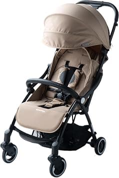 Hamilton by Yoop - Everyday Stroller - Quick Fold & Easy Store in Cabin Overhead Compartments - Autofold System (Kaki) - 0 Months to 4 years, and/or upto 22 kg. - Aluminium Frame - Amazon.sa Price Tracker