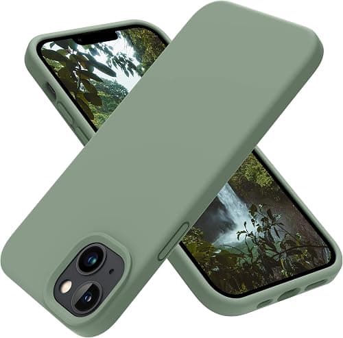 OTOFLY Designed for iPhone 14 Case, Silicone Shockproof Slim Thin Phone Case for iPhone 14 6.1 inch (Calke Green) on Amazon.ae - Price Tracker