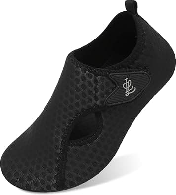 L-RUN Water Shoes for Women Men Quick Dry Non-Slip Swim Beach Shoes Wide Barefoot Aqua Socks for Pool Surf Diving Boating River Yoga on Amazon.ae - Price Tracker