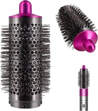 Round Volumizing Brush for Dyson Airwrap Hair Styler, Curling Attachment Part, Part No. 969489-01 970750-01 - متتبع أسعار Amazon.sa