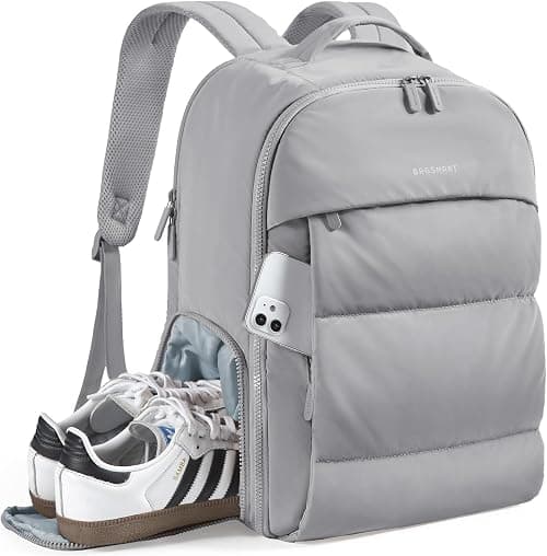 BAGSMART Travel Backpack for Women, Gym Backpack with Shoe Compartment on Amazon.ae - Price Tracker