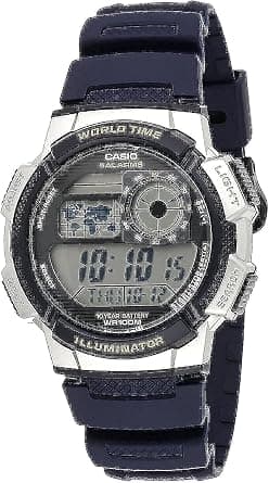 Casio Standard Watch For Men - Digital Resin Band - Ae-1000W-2Av, Dark Blue Band, One Size on Amazon.sa - Price Tracker