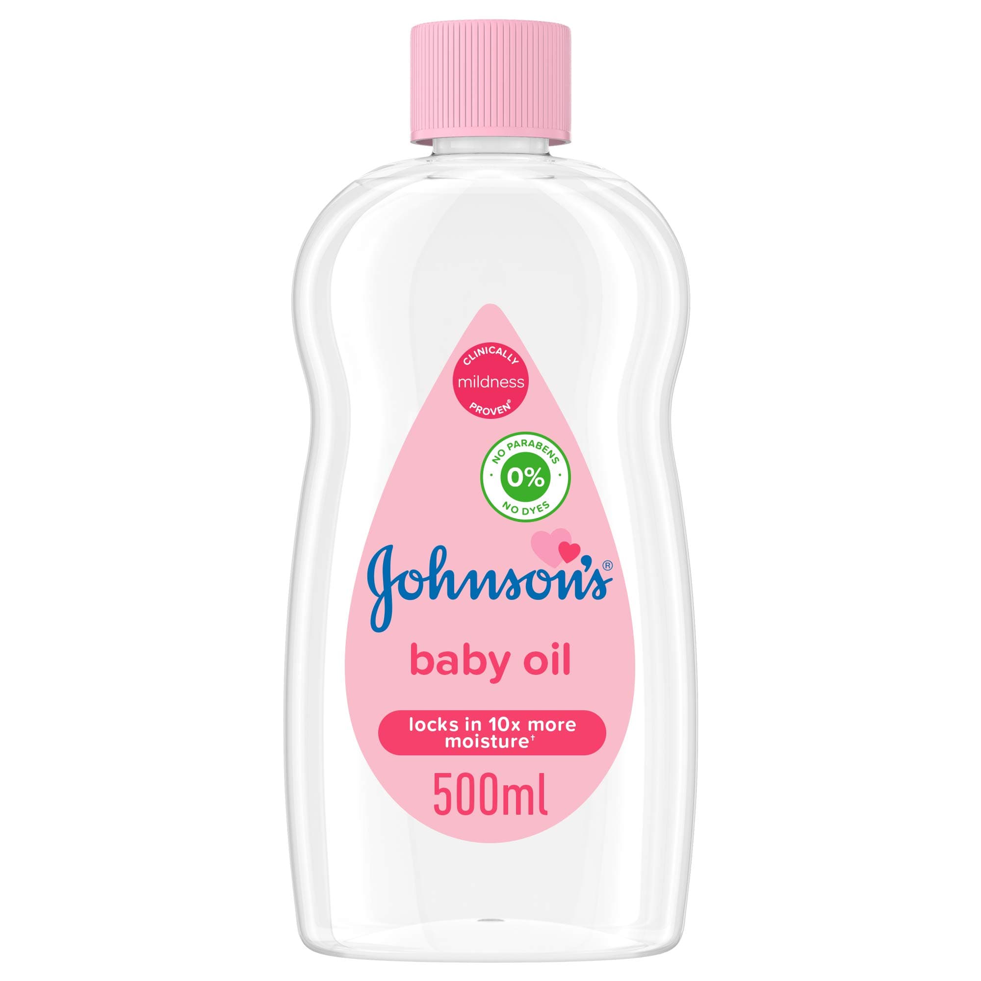 Johnson's Baby Pure & Gentle 500ml Moisturising Oil, Ideal for Massaging, Free from Dyes, Parabens, Phthalates, and Alcohol, Suitable for Sensitive Skin on Amazon.ae - Price Tracker