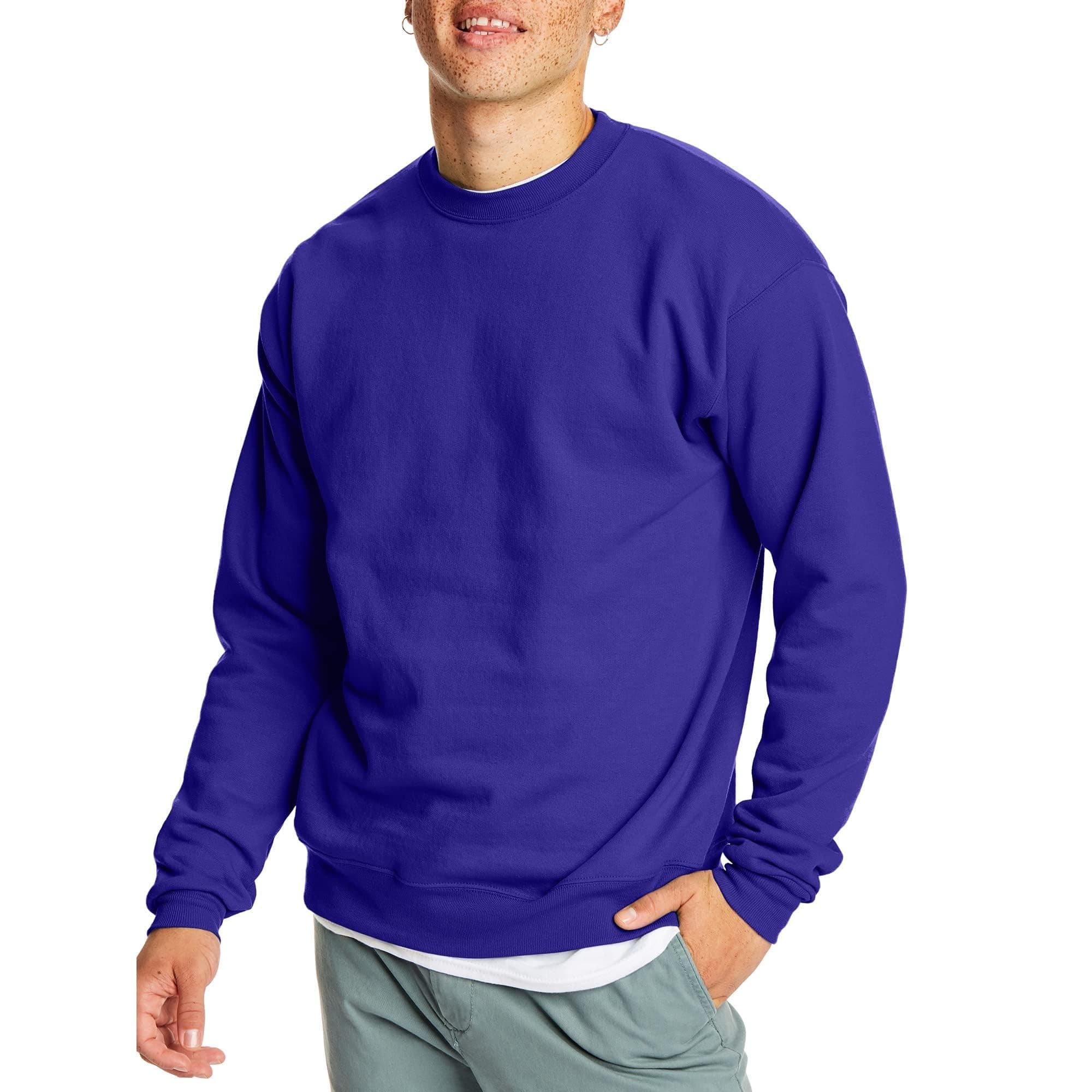 Hanes Men's Sweatshirt, EcoSmart Fleece Crewneck Sweatshirt, Cotton-Blend Fleece Sweatshirt, Plush Fleece Pullover Sweatshirt on Amazon.ae - Price Tracker