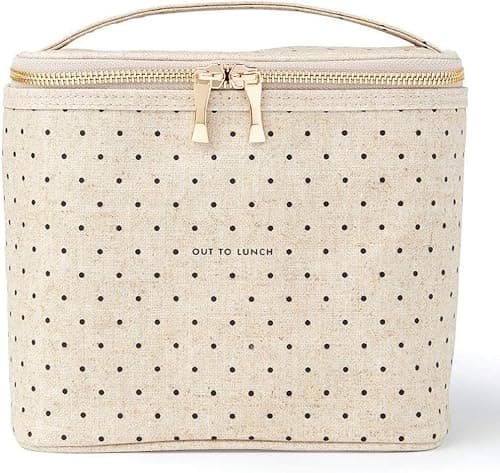 Kate Spade New York Lunch Tote, Deco Dots (Out To Lunch), Canvas on Amazon - Best Deal Finder