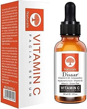 Disaar Hyaluronic Acid Anti Aging Vitamin C Facial Serum - 30ml on Amazon.ae - Price Tracker