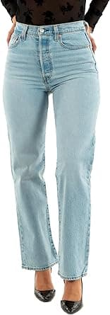Levi's Women's Ribcage Full Length Jeans on Amazon.ae - Price Tracker