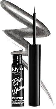 NYX Professional Makeup Epic Wear Metallic Liquid Liner Gun Metal 02 on Amazon.ae - Price Tracker