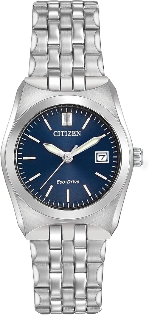 Citizen Ladies' Classic Corso Eco-Drive Watch, Stainless Steel, 3-Hand Date, Luminous Hands on Amazon.ae - Price Tracker