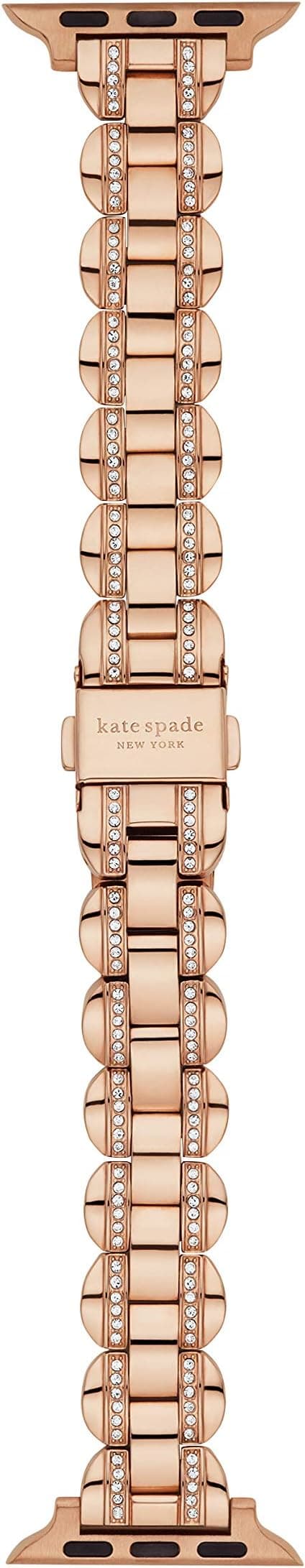 Kate Spade New York Designer Interchangeable Stainless Steel Band Compatible with Your 38/40/41mm Apple Watch Series 9/8/7/6/5/4/3/2/1/SE on Amazon.ae - Price Tracker