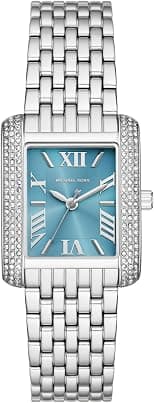 Michael Kors Emery reloj para Mujer, movimiento de cuarzo de tres agujas de 27 mm Con Correa de Acero inoxidable - متتبع أسعار Amazon.sa