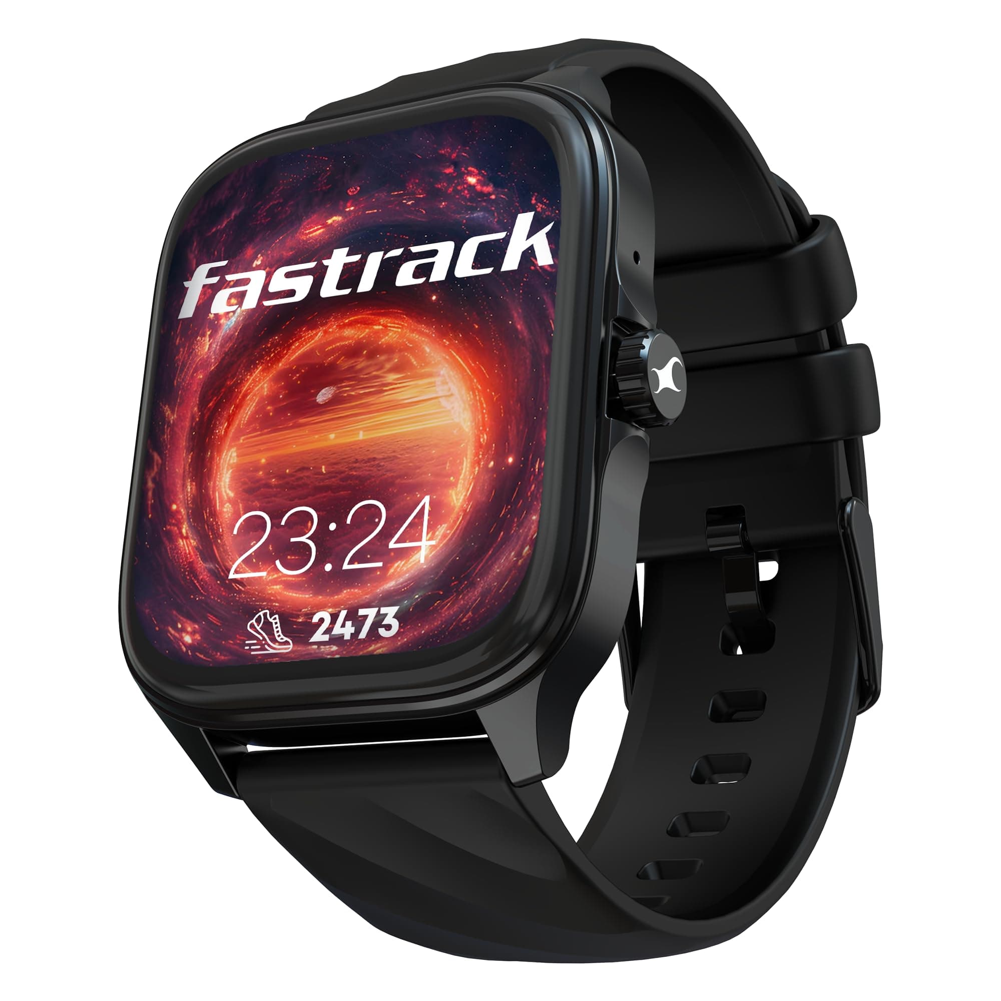 Fastrack Astor FS1 Pro Smart Watch, 1.97' AMOLED Display, Bluetooth Calling, 100+ Sports Modes, SpO2 & Heart Rate Monitoring, Women's Health, IP68, Up to 5 Days Battery, Functional Crown on Amazon.ae - Price Tracker