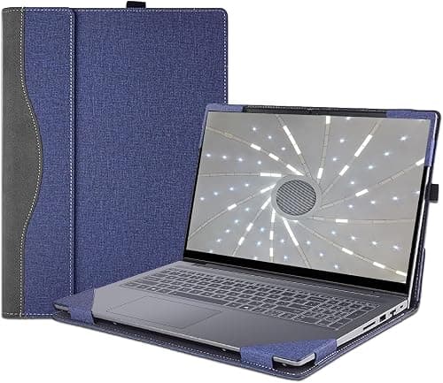 Gruattreay Cover Case Compatible with HP OmniBook X Flip Laptop 16 inch 16-ar /16-as Series Sleeve,PU Leather Protective Shell Detachable Notebook PC Bag (Dark Blue) on Amazon.ae - Price Tracker