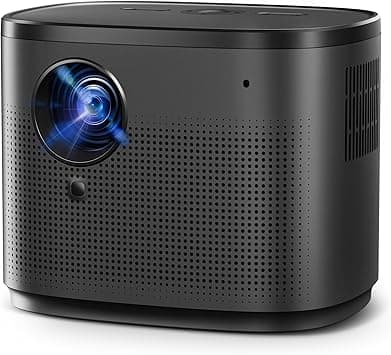 Mini Projector 1080P HD,4K Supported Portable Movie Projector-200” Display,Built-in Speaker, Auto Keystone,Auto Focus,Compatible with Smartphone/Tablet/Laptop/HDMI/USB-Ideal for Outdoor & Home Theater on Amazon.ae - Price Tracker