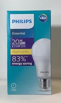 Philips LED Bulb 20-120W A60 E27,Warm White, 929003616207 - Amazon.sa Price Tracker