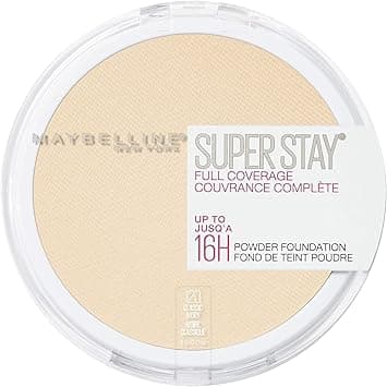 Maybelline Super Stay Full Coverage Powder Foundation Makeup, Up to 16 Hour Wear, Soft, Creamy Matte Foundation, Classic Ivory, 1 Count on Amazon.ae - Price Tracker